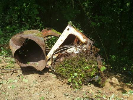 Sanacija črnega odlagališča – Banova jama 010